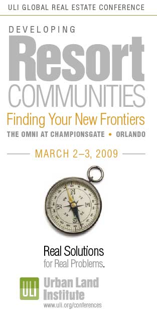 Visit us at ULI Golf & Resort Conference
